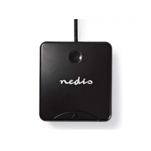 Nedis CRDRU2SM1BK smart card reader USB 2.0 čitač za lične karte, saobraćajne, bankarske kartice