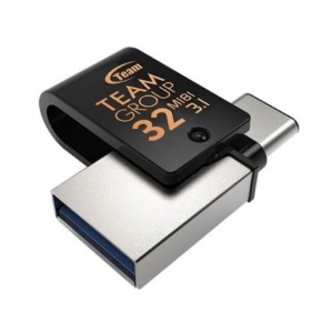 TeamGroup 32GB M181 USB 3.1 + Type C BLACK TM181332GB01 (918)