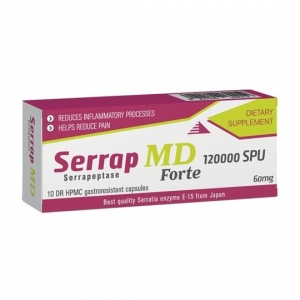 Chrispa Alpha Pharmaceuticals S.A serrap MD 120000 SPU forte (10 kapsula)