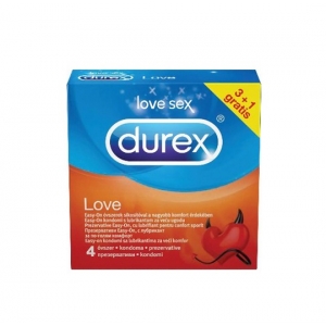 Durex love sex kondomi 3+1 gratis