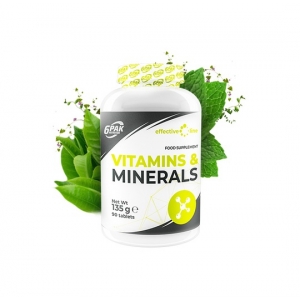 6PAK vitamins & minerals (90 tableta)