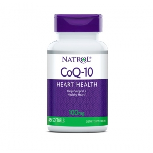Natrol INC CoQ-10, 100mg (45 gel kapsula)