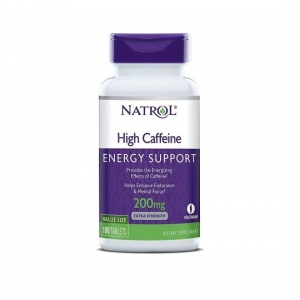 Natrol INC high caffeine, 200mg (100 tableta)