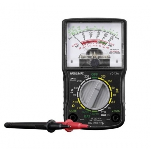 Handheld multimeter analogue volcraft VC-13A CAT III 300 V