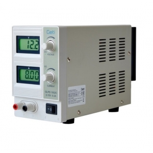 Laboratory power supply Geti GLPS 1502C 0-15V/ 0-2A
