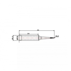 Soldering iron tip N9-1 (ZD-8916,ZD-8917B,ZD-8922,ZD-8936,ZD-8951,ZD-8919)