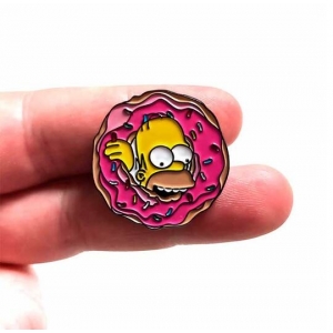 Pin badge (bedž) Homer donut, 1326-01