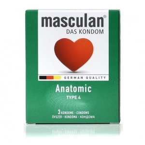Masculan anatomic anatomski kondomi (3 kondoma)