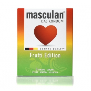 Masculan frutti edition kondomi (3 kondoma)