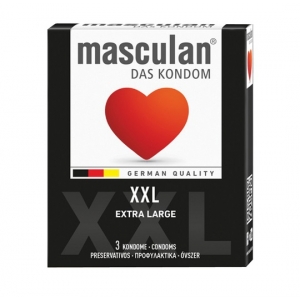 Masculan xxl kondomi (3 kondoma)