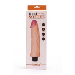 Lovetoy real softee silikonski vibrator, LVTOY00013