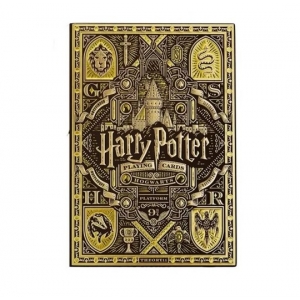 Harry Potter yellow hufflepuff karte, 0420-02