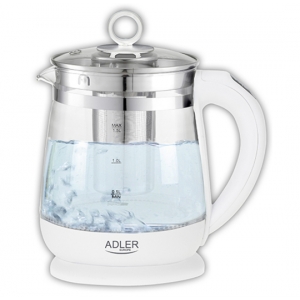 Adler stakleni ketler sa infuzerom za čaj i kontrolom temperature (AD1299)
