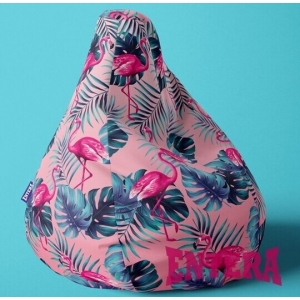 Flamingosi puder rozi lazy bag od šoteksa