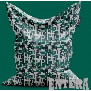 Hit tetris zeleno-beli lazy bag od šoteksa
