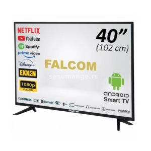 Smart LED TV@Android 40 inch, FullHD, DVB-S2/T2/C, HDMI, WiFi TV-40LTF022SM