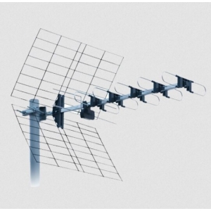 Antena UHF antena, 22 elementa, F/B ratio 28db, dužina 81cm DTX-22F