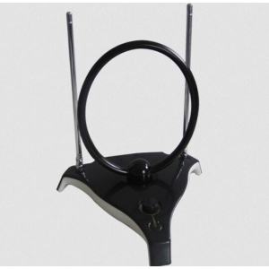 Antena sobna sa pojačalom, UHF/VHF, boja crna ANT-208
