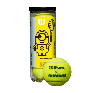 WILSON Loptice za tenis MINIONS STAGE 1 x3 Tennis balls