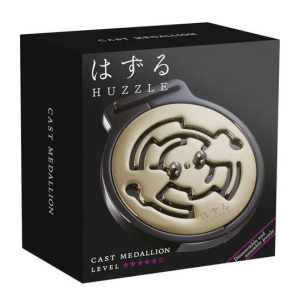 Hanayama cast puzzle medallion, 0495