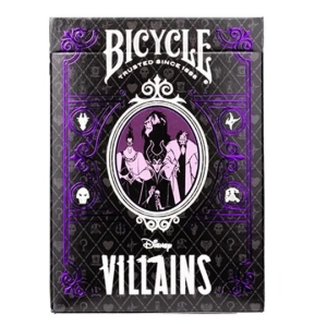 Bicycle Disney Villains purple karte, 1472-02