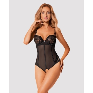 Serena Love crotchless teddy M/L, OBSES01925