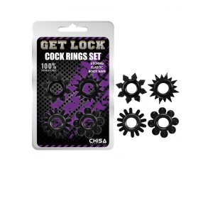 Cock Rings Set-Black, CN330358238 / 0941