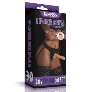 Easy Strapon Set 7.5''LVTOY00439 / 0794