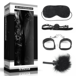 Deluxe Bondage Kit Black IV, LVTOY00632 / 7587