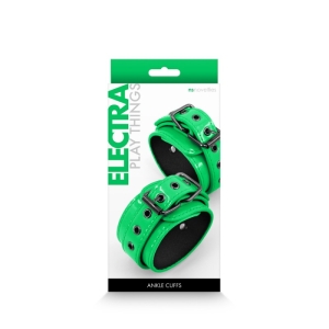 Electra - Ankle Cuffs - Green, NSTOYS0956 / 8084