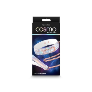 Cosmo Bondage - Collar & Leash - Rainbow, NSTOYS0973 / 8085