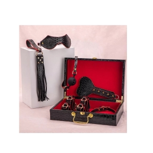 Luxury bondage set black, AF1077 / 0128