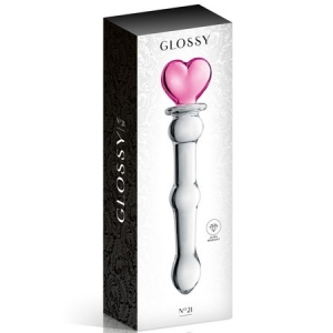 Glossy Dildo Srce, 532074