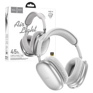 Bežične stereo slušalice, Bluetooth, do 45h rada, mikrofon, W35 Air Triumph Silver