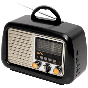 Retro radio + BT bežični zvučnik, 4in1, FM, MP3, AUX, RRT 2B
