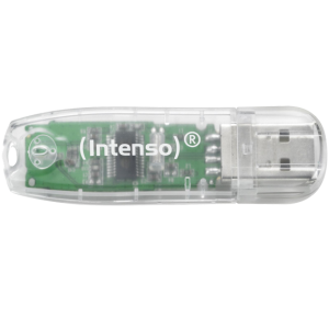 USB Flash drive 32GB Hi-Speed USB 2.0,Rainbow Line,TRANSP.