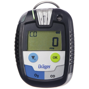 Dräger Pac 8500 dual gas detector - sa CO, H2-CP, H2S ili O2 senzorom - sa prikazom u realnom vremenu - neograničeno trajanje