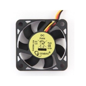 D40SM-12A Gembird ventilator 12v 40x40x10mm sleeve bearing, 3-pina