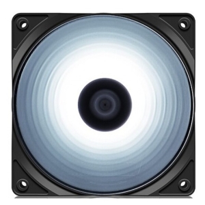 DeepCool RF120W 120x120x25mm ventilator WHITE LED hydro bearing 1300rpm 49CFM 22dBa