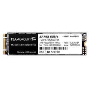 TeamGroup M.2 2280 512GB MS30 NGFF SSD SATA3 530/430MB/s TM8PS7512G0C101