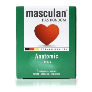 Masculan anatomic anatomski kondomi (3 komada), 41731