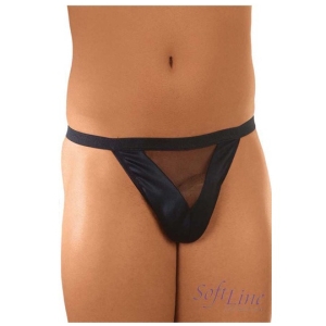 Softline crne muške tange, SLC0442610