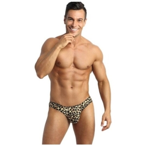 Anais mercury string leopard muške tange, 595739
