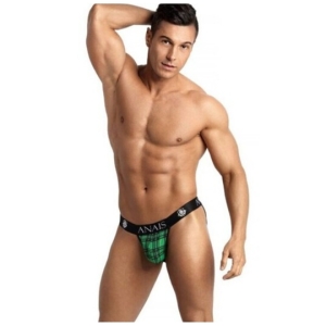 Anais magic jock strap crno-zelene muške gaće, 115530