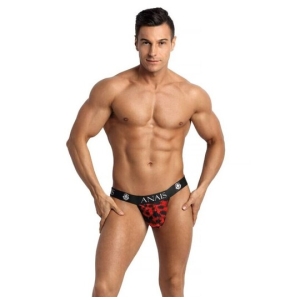 Anais savage jock strap crvene leopard muške gaće, 115613