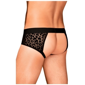 Anais jockstrap azmeron crne leopard muške gaće, 702316