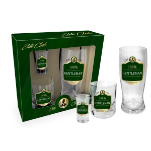 Set od 3 čaše Gentleman, 2926-0