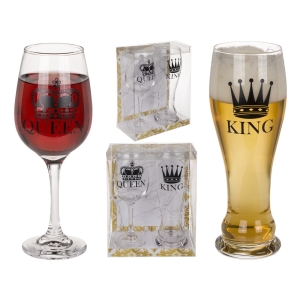 Set čaša kralj i kraljica, 2801-0