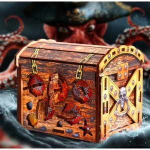 Art pirate’s treasure chest slagalica, 1525