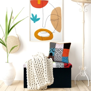 Jastuk patchwork, 2635-0
